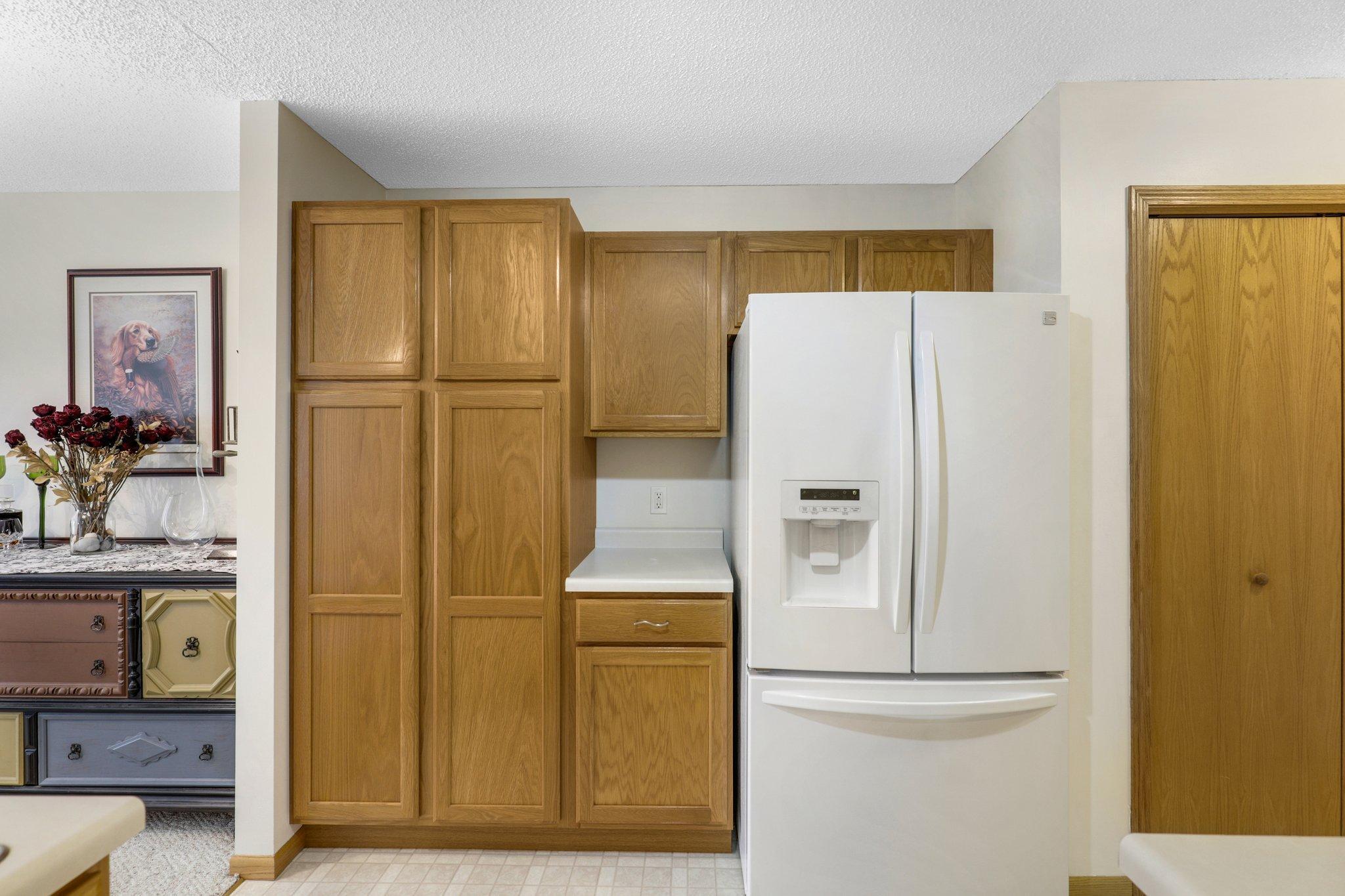 More kitchen storage