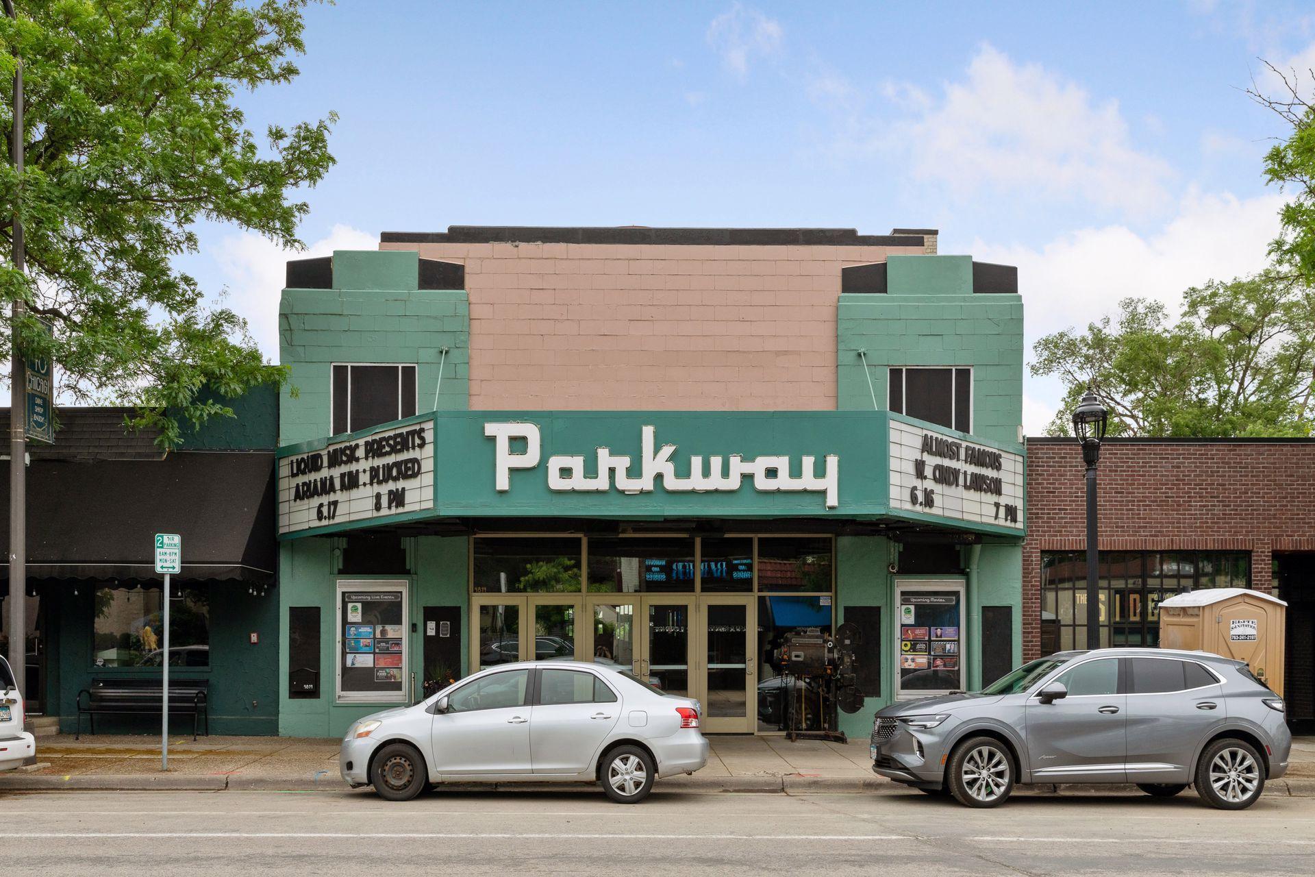 "See everything from live music & comedy, to classic movies on 35mm, at The Parkway Theater, a vintage performing arts venue & movie theater."