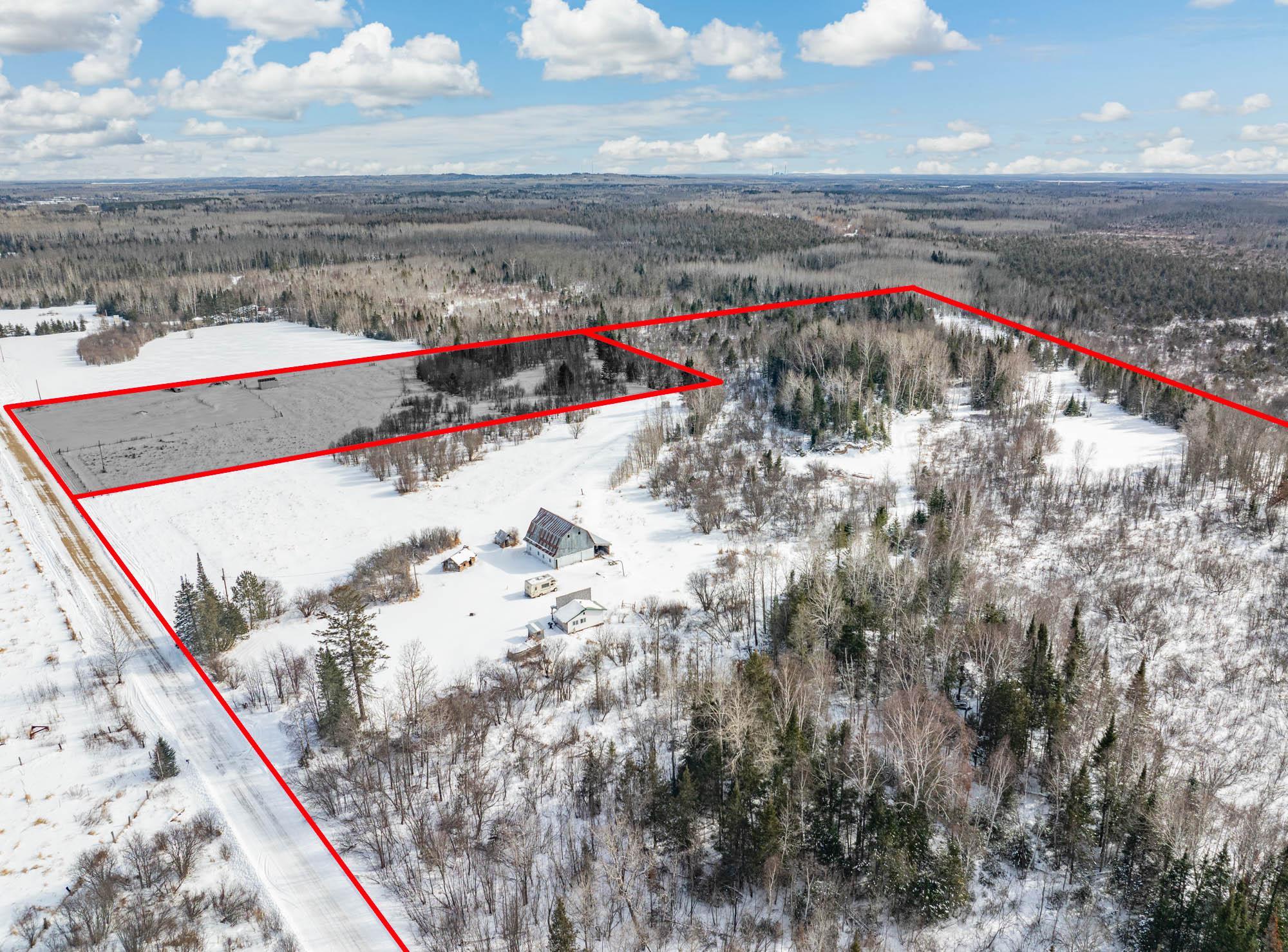 Approximate property lines