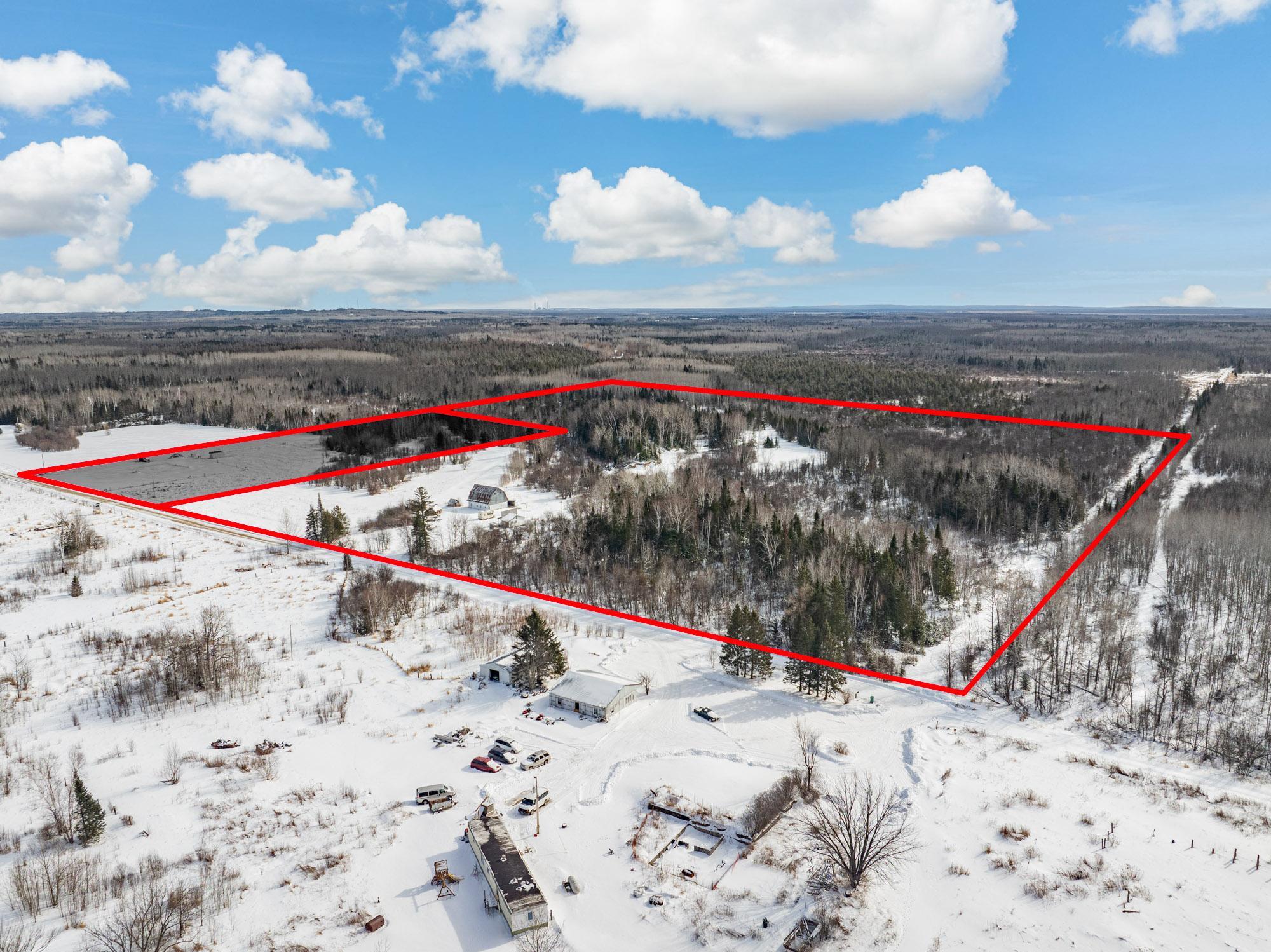 Approximate property lines