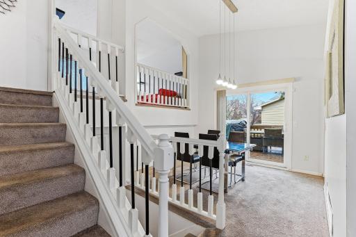 Charming 3 level split in great Apple Valley Location!! New Paint throughout