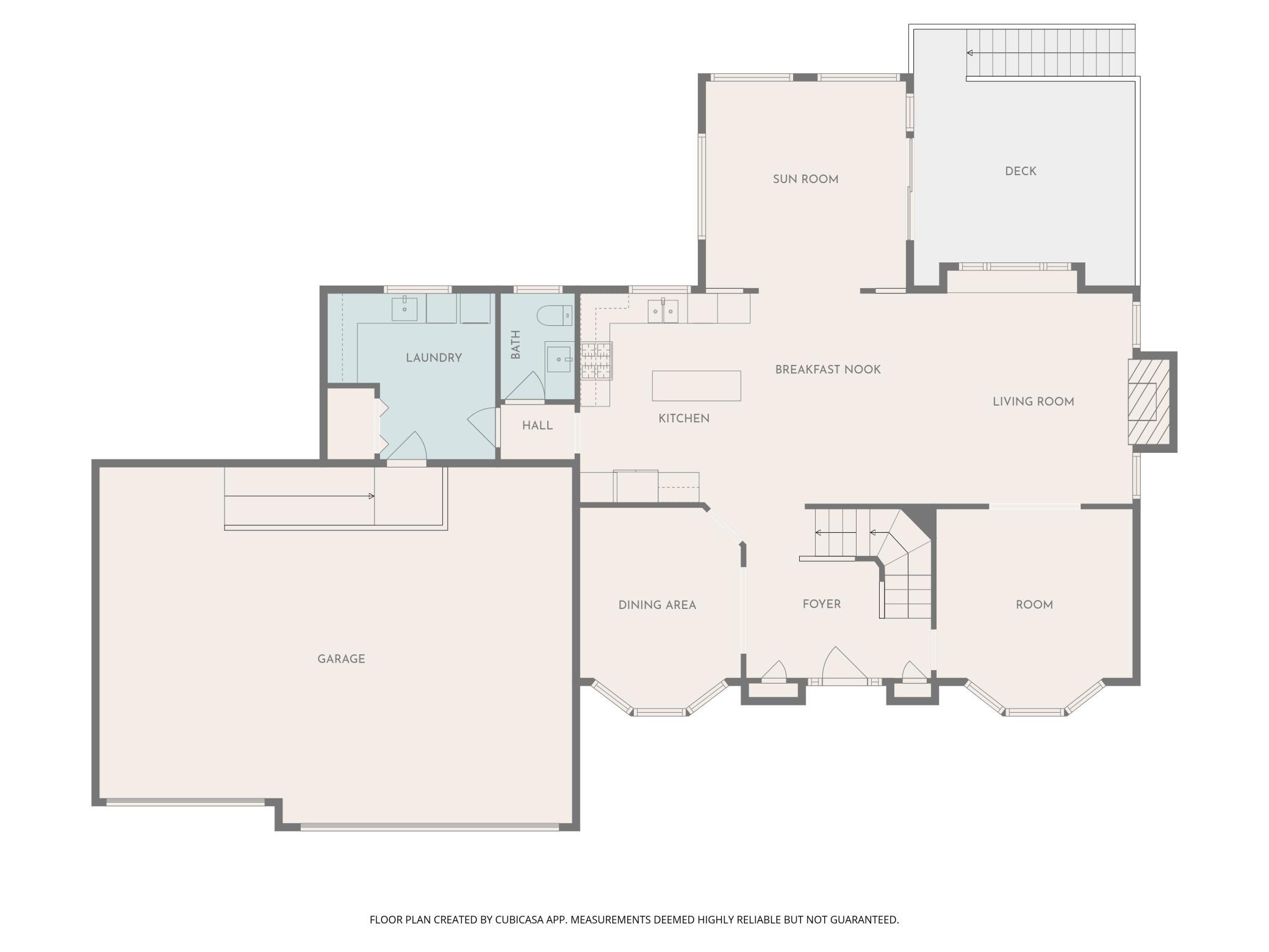 Main Level floor plan