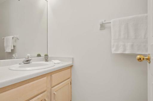 Powder Room on Main Level.