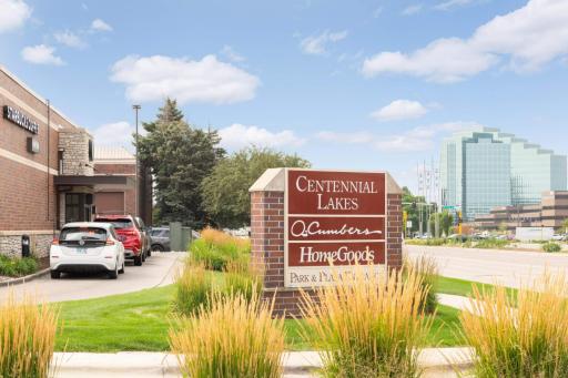 Whole Foods, Home Goods, Juut and other shops just across the lake.