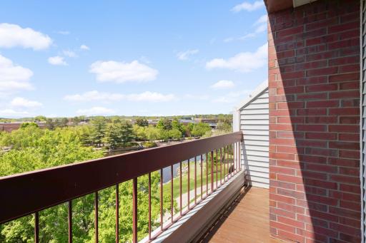 Your personal deck with views.