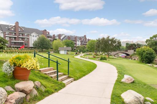 Beautiful walking and running options.