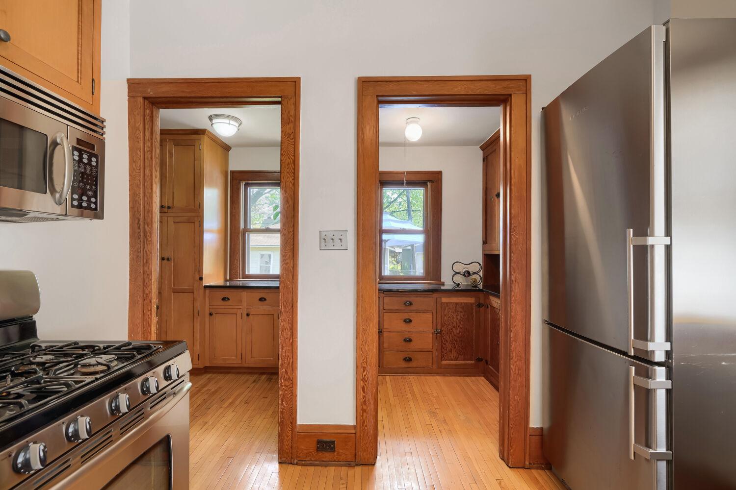 Mud room and Pantry match with kitchen