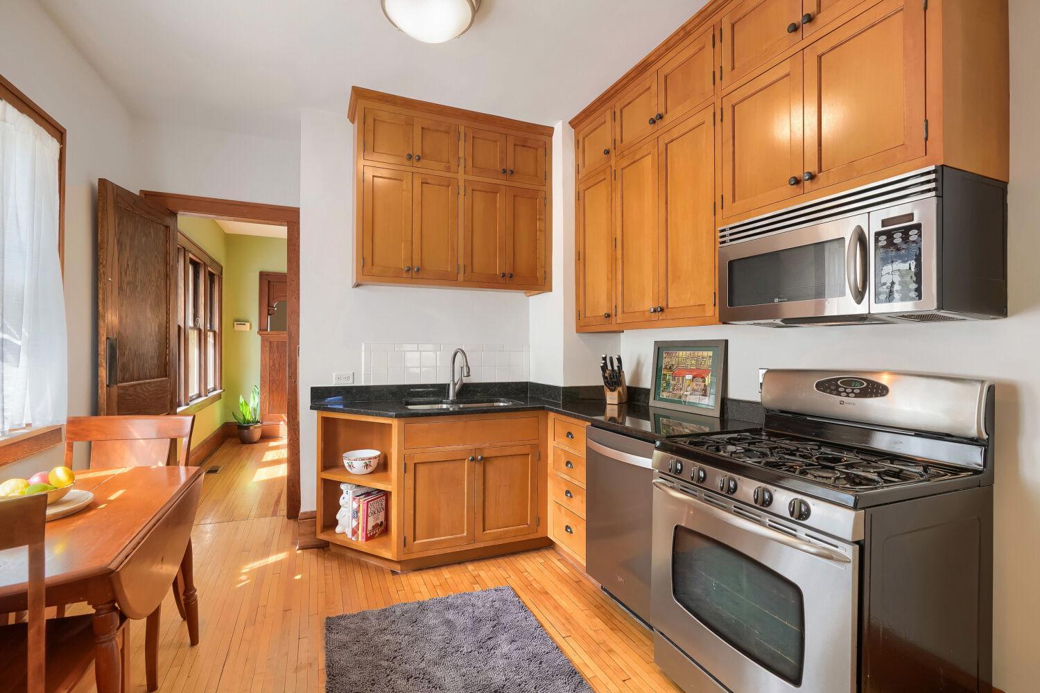Custom cabinetry to recreate the original design