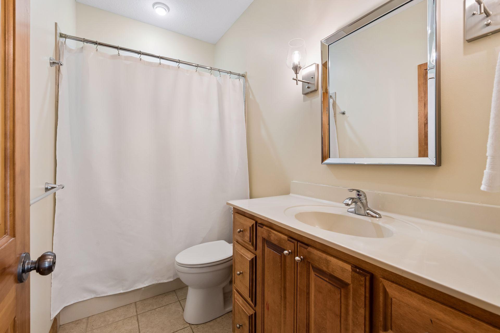 Full bathroom is just outside the second bedroom