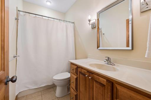 Full bathroom is just outside the second bedroom