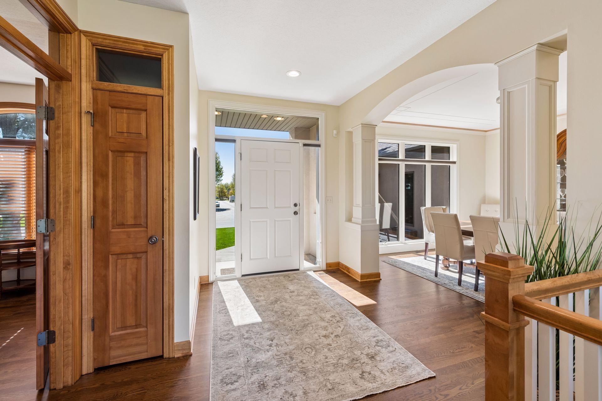 Pretty hardwood floors on main level