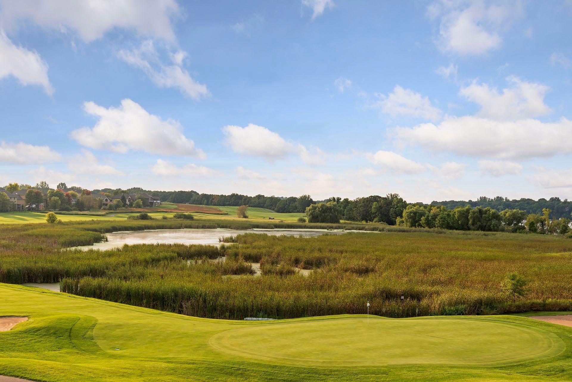 Views off the clubhouse patio