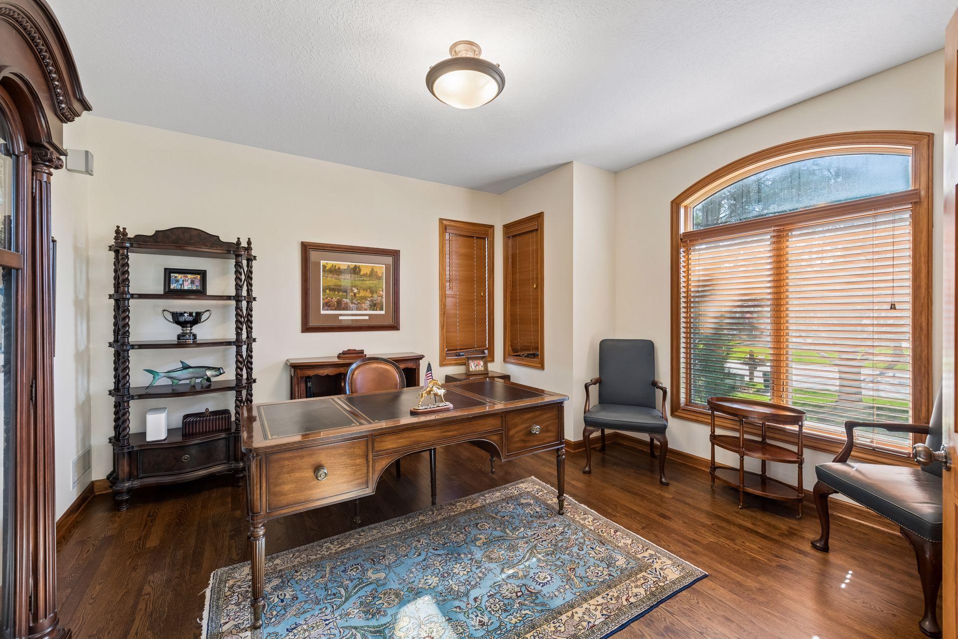 Dedicated main floor office