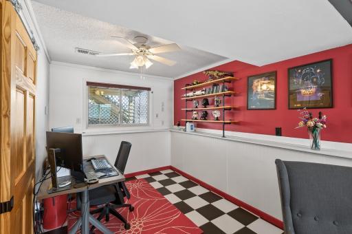 Lower level family room