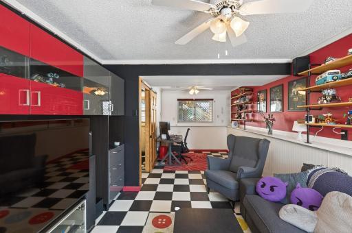 Lower level family room