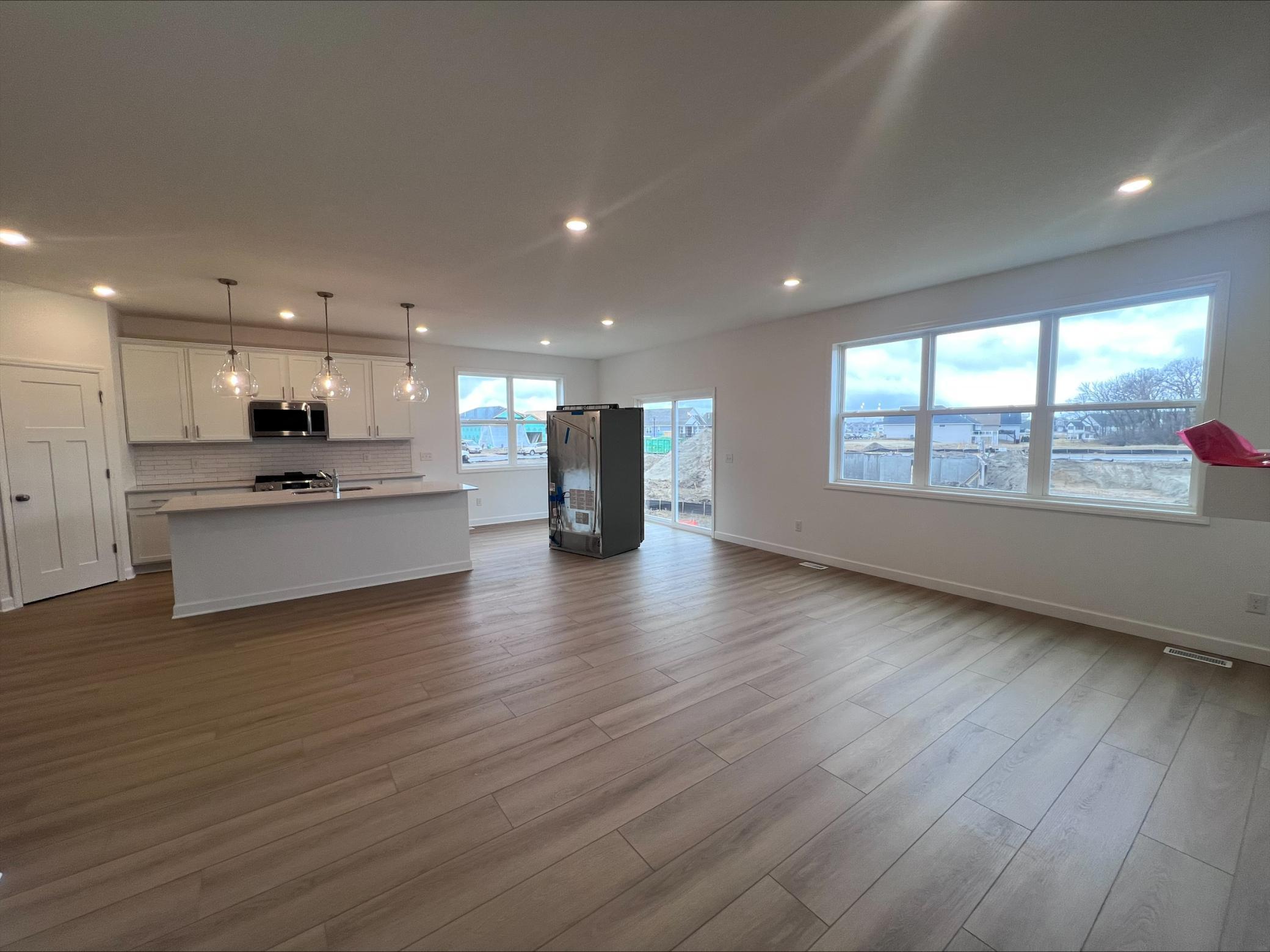 Photo of the actual home in progress