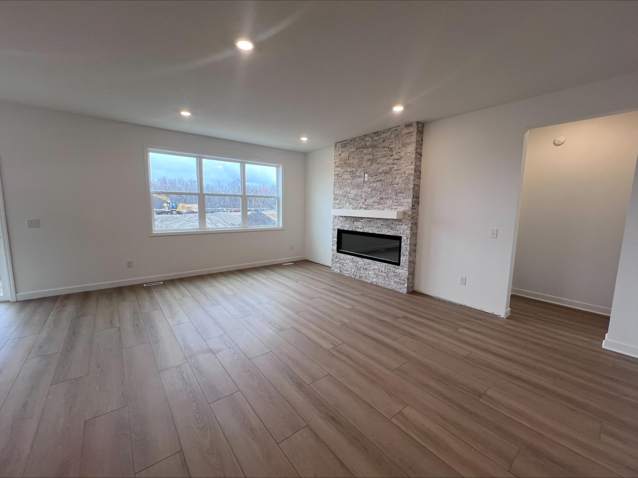 Photo of the actual home in progress