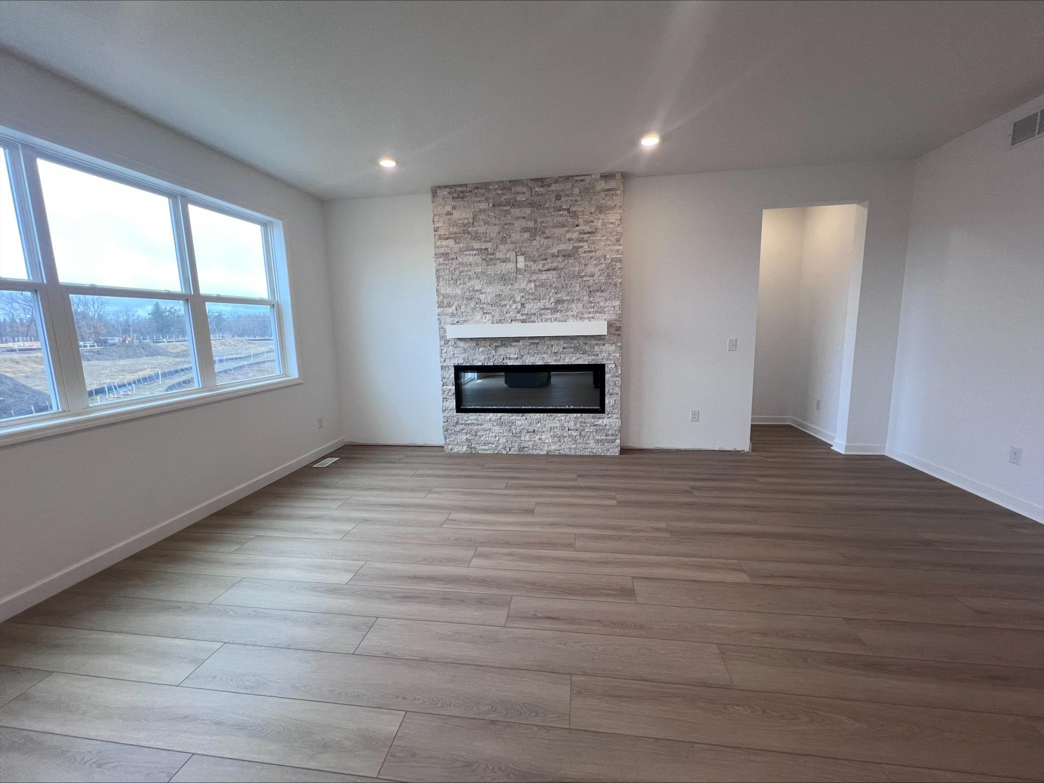 Photo of the actual home in progress