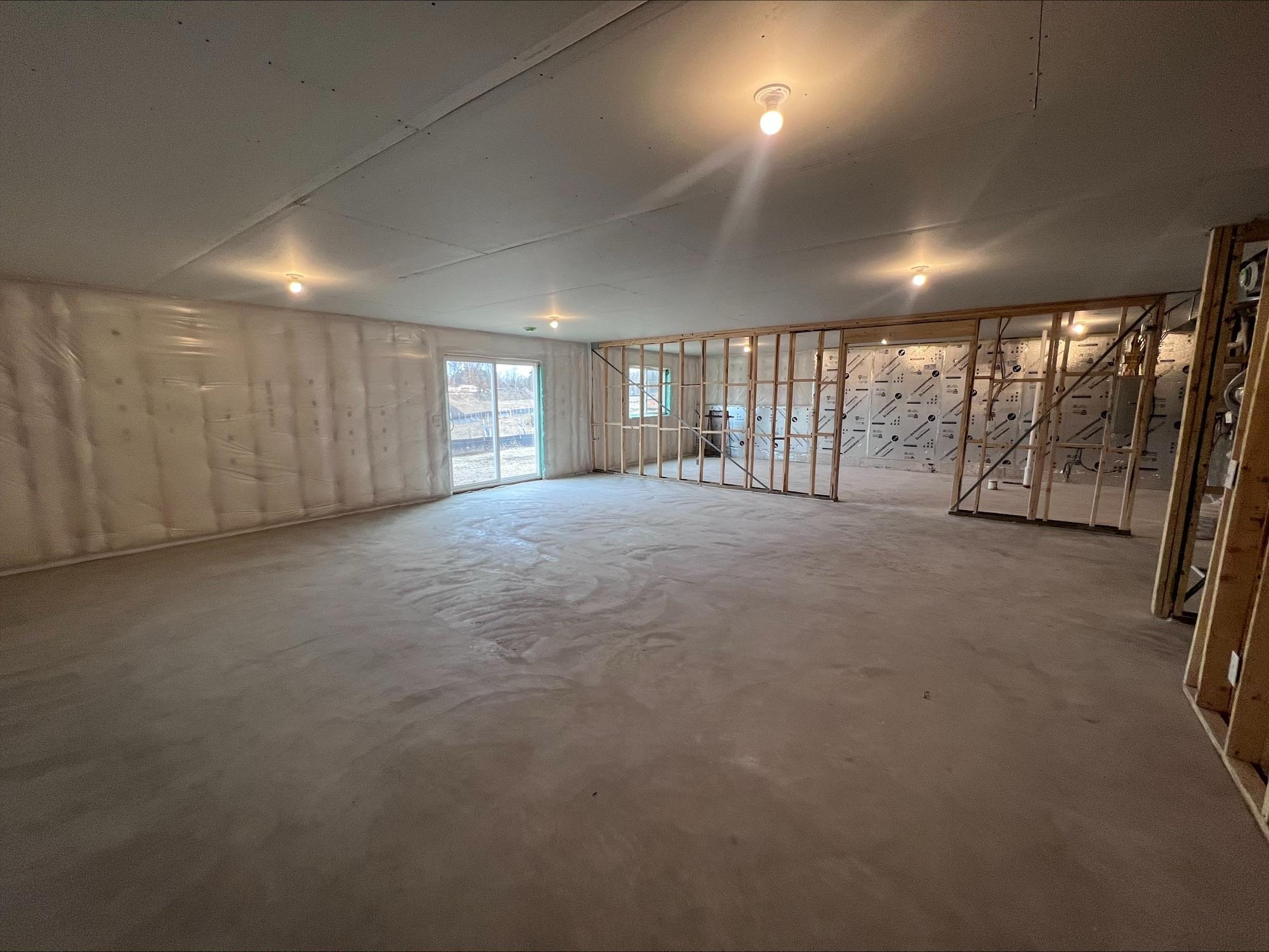 Photo of the actual home in progress