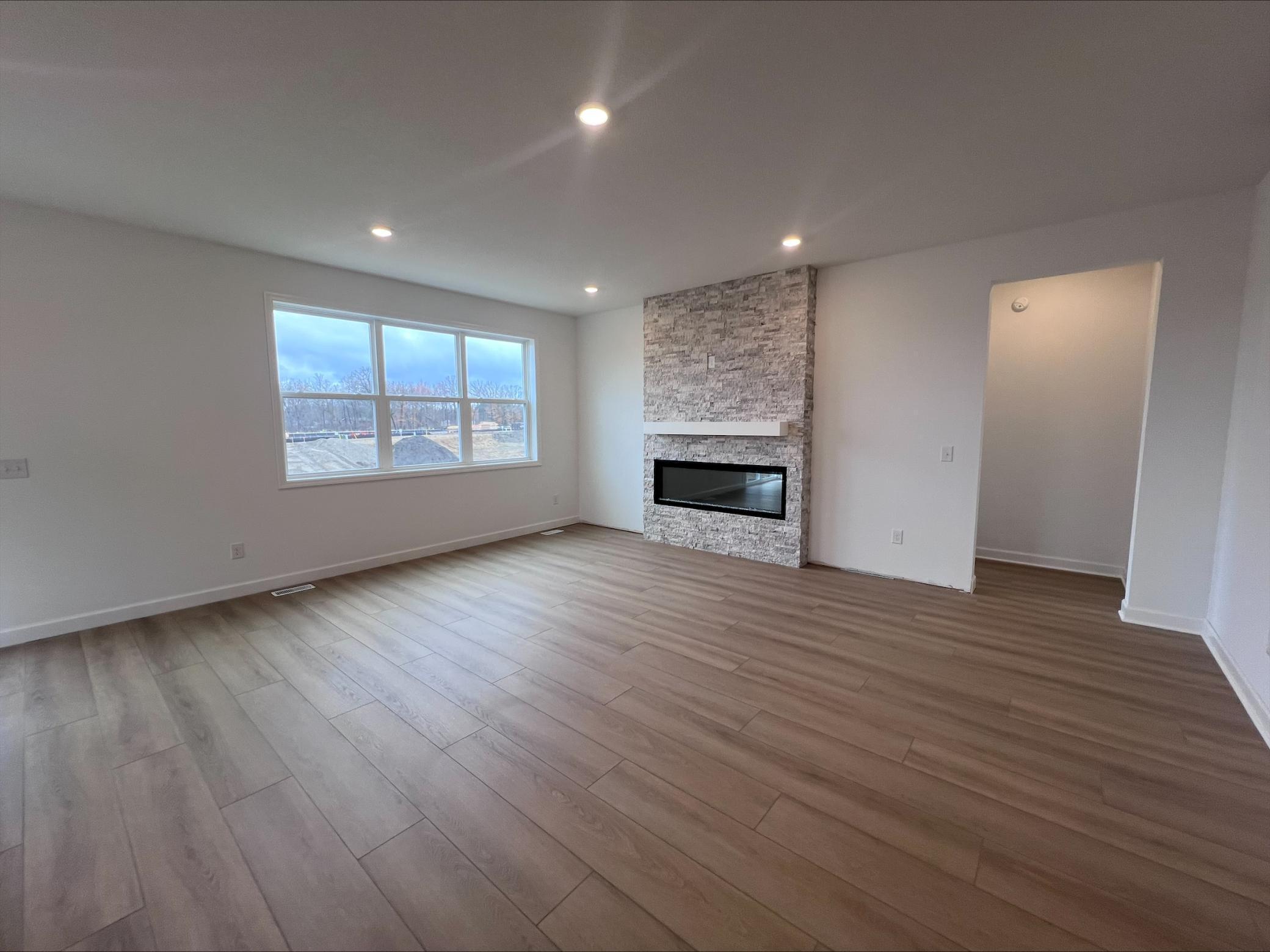 Photo of the actual home in progress