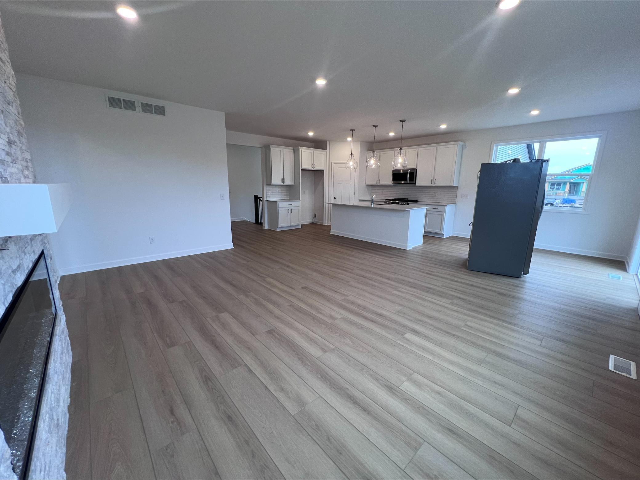 Photo of the actual home in progress