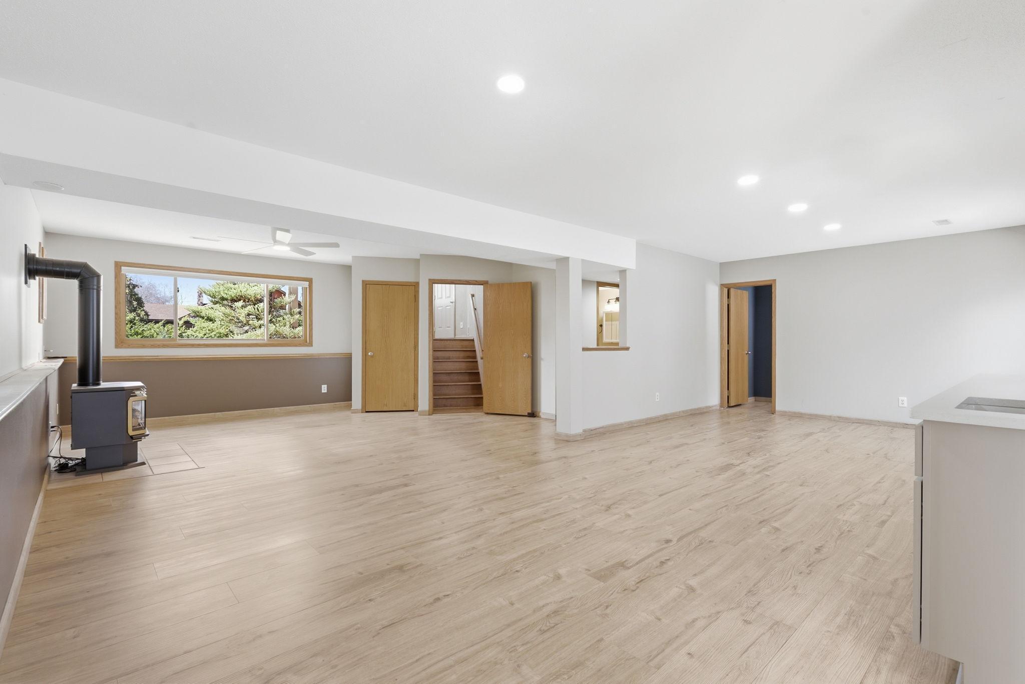 Lower level expands your living and entertaining space!