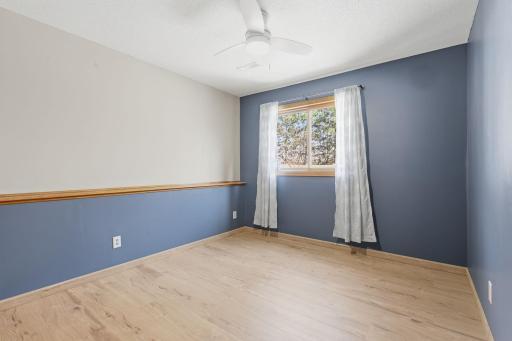 Lower level bedroom four.