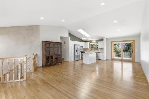 Open floor plan main level is bright and airy!