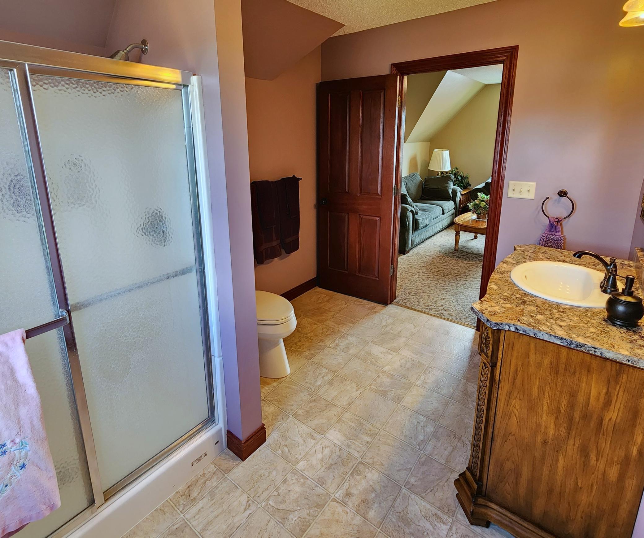 Bathroom is off the upper floor lounge area.jpg