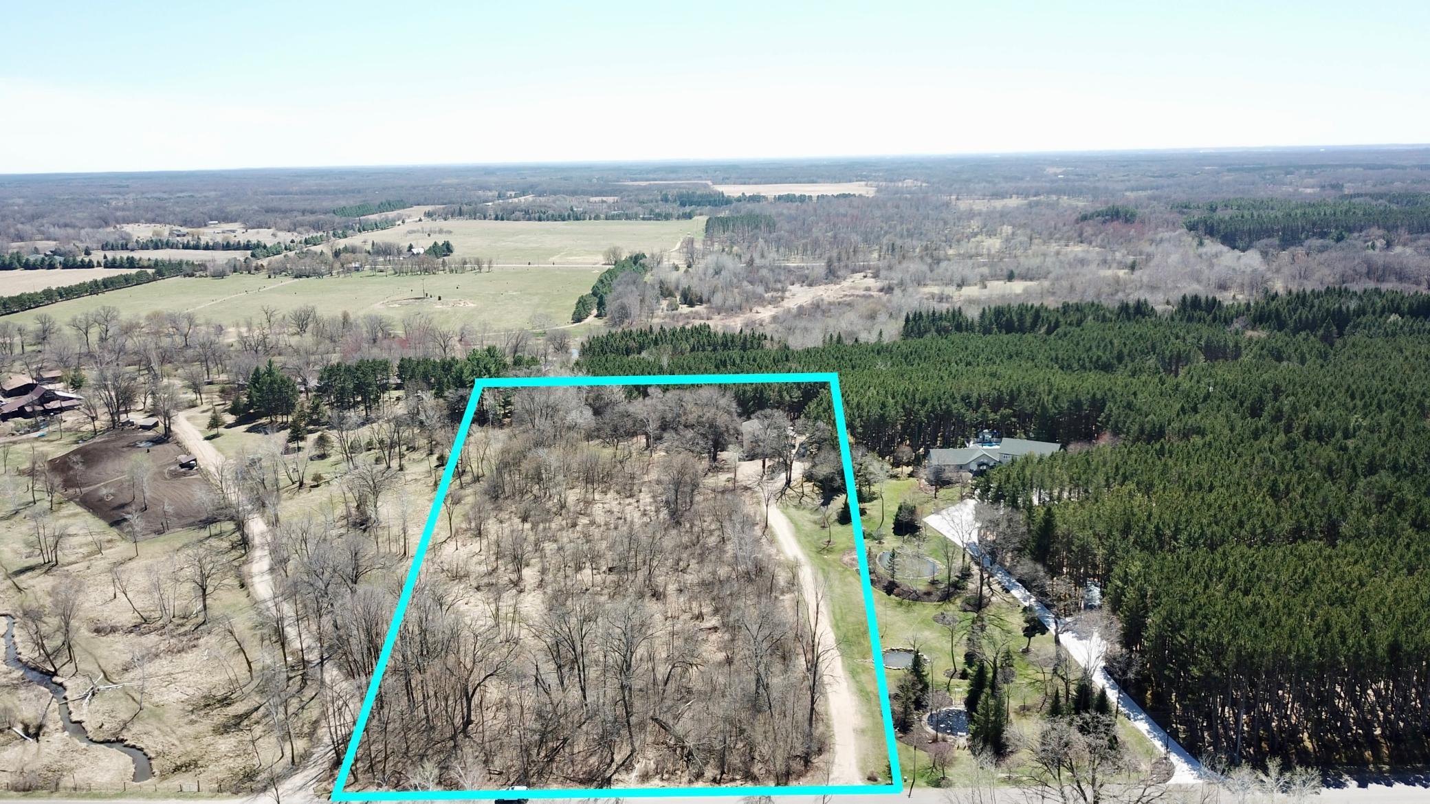 Aerial View w/ Approximate Property Lines