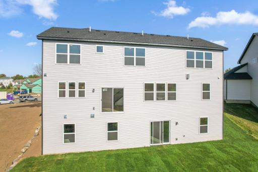 (Actual photo of the home) Home is complete and move in ready!