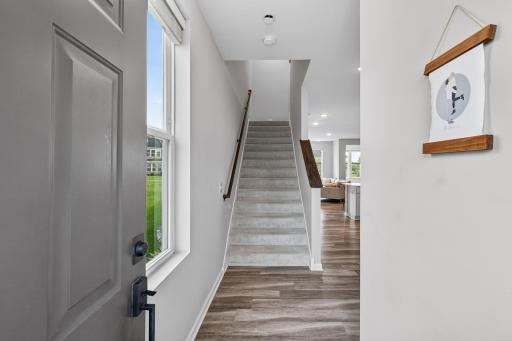 Open entry way