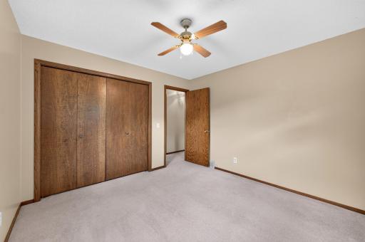 Generous closet space provides convenient storage for all your personal belongings.