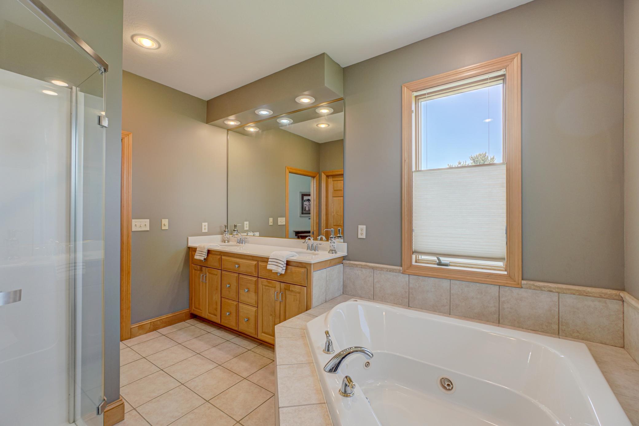 Primary master bathroom
