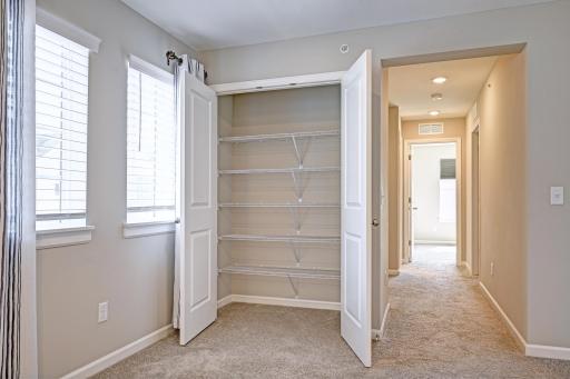 Loft Closet with View of Hallways where Laundry Room is Located - Upper Level.jpg