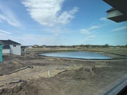 (Photo is of the actual home in progress.)