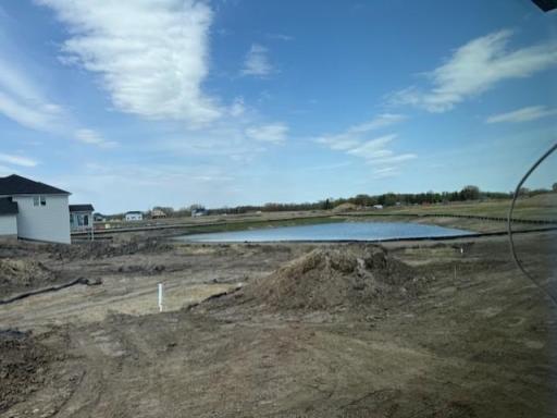 (Photo is of the actual home in progress.)