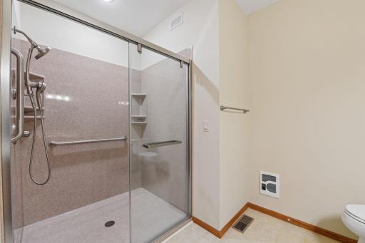 The major update here is the new walk-in shower and surround!