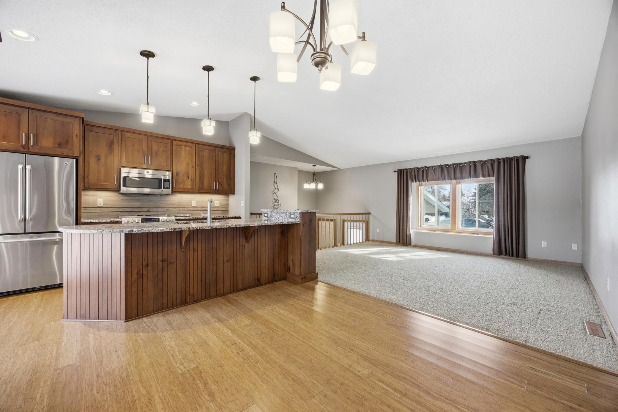 Dining Room, Living Room, Kitchen