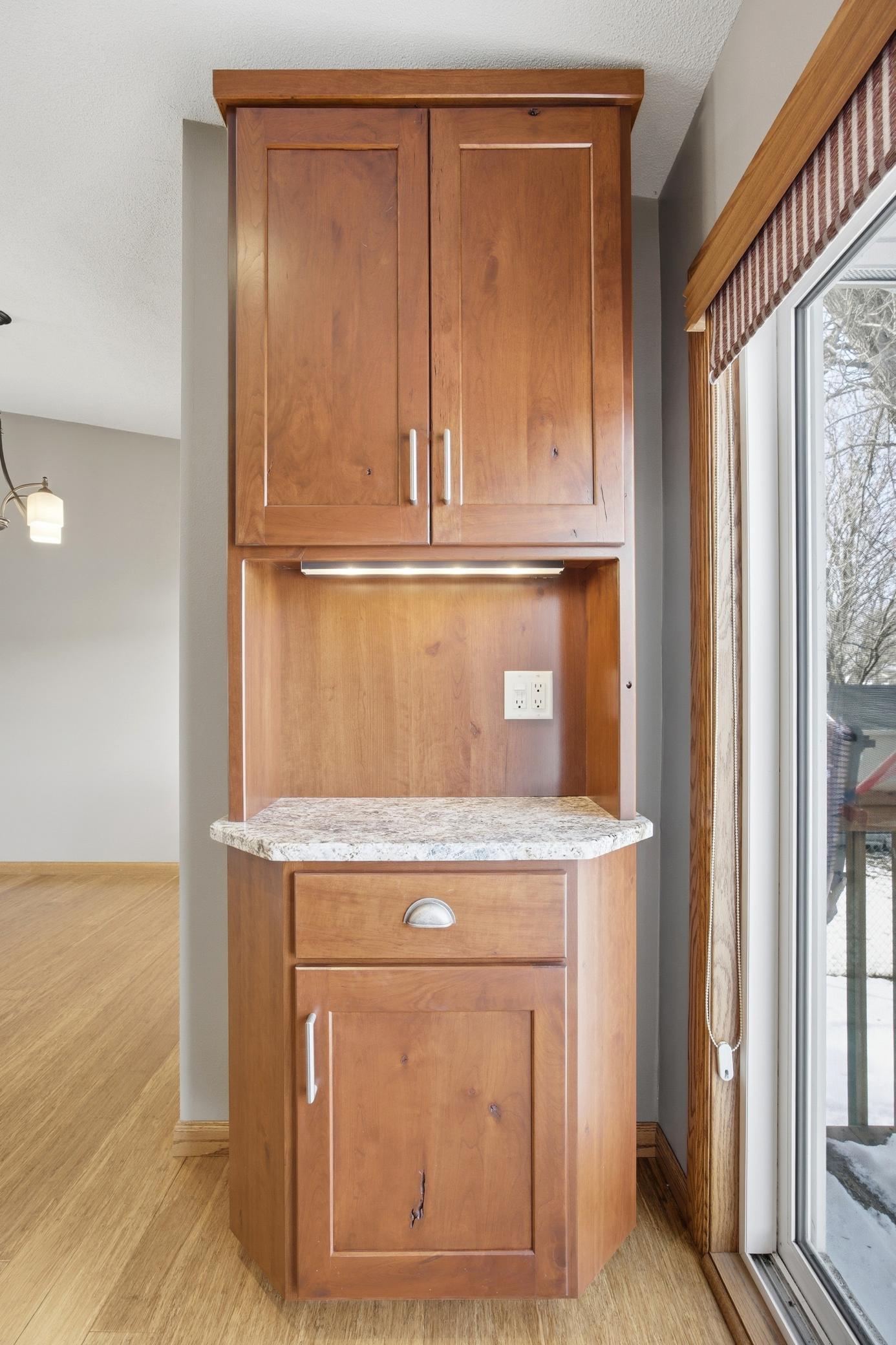 Kitchen - Built-in Coffee Bar