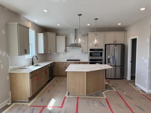 Progress photo of the actual home!