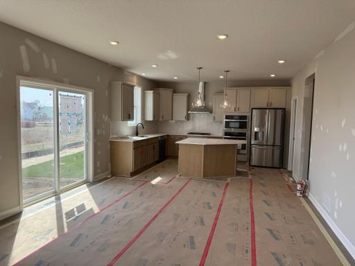 Progress photo of the actual home!