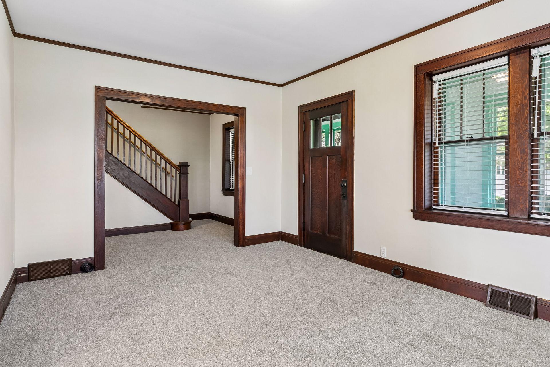 Adjacent den space off the living room.