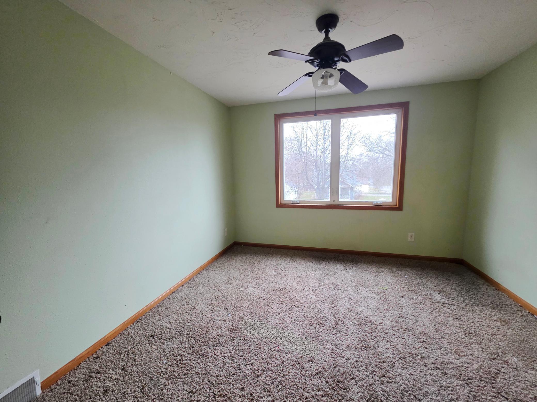 One of the 3 upstairs bedrooms