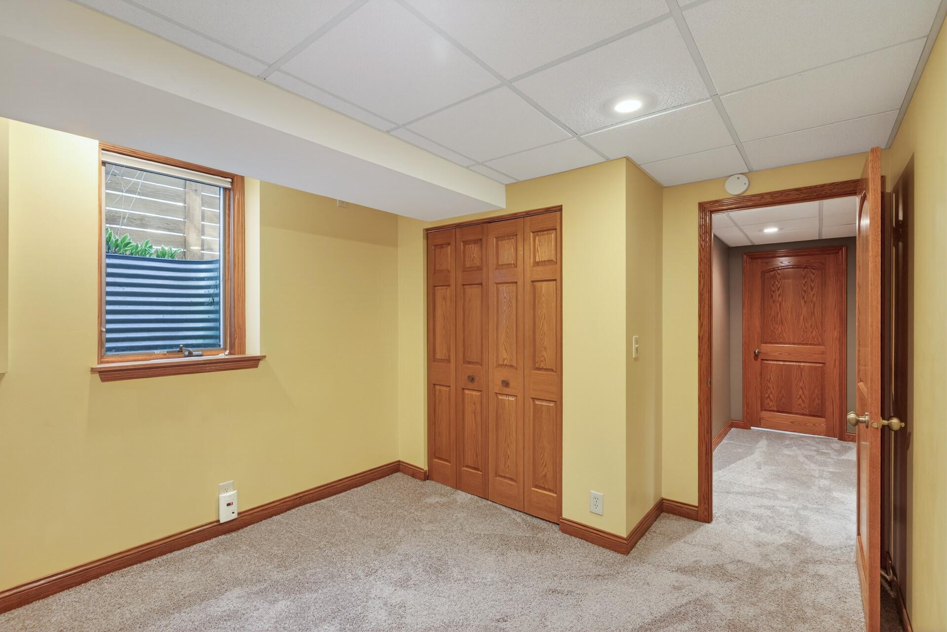 Lower level bedroom