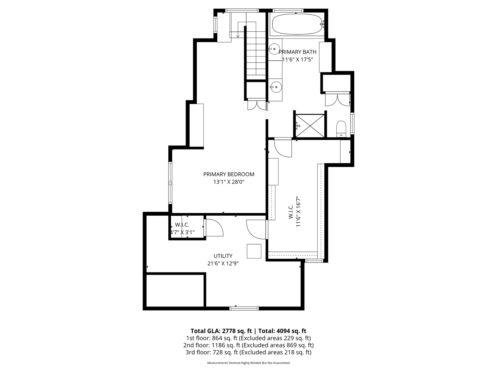Layout: upper level