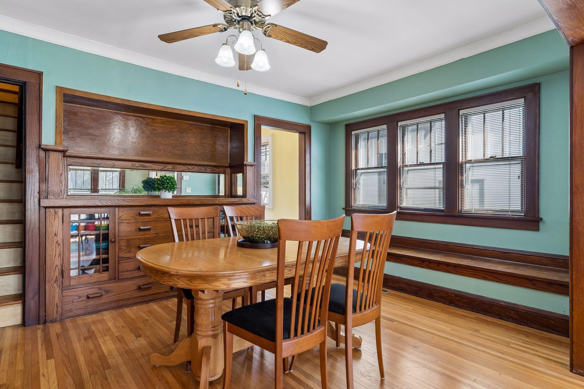 Charming window seat.