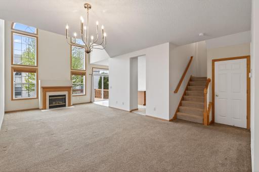 The expansive main living space offers endless flexibility for furniture placement and everyday comfort with an airy, open feel throughout.