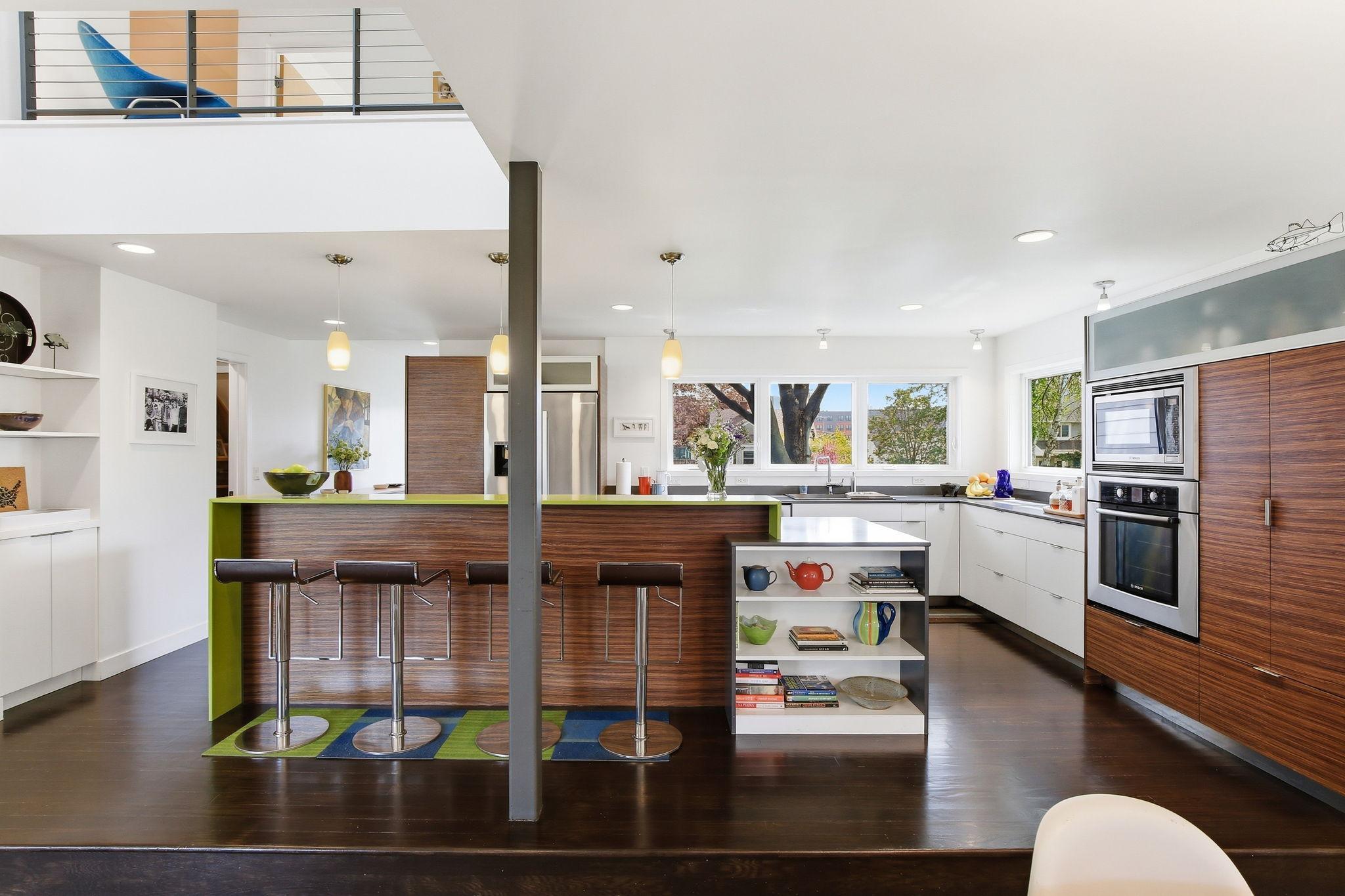 Loads of cabinet and counter space!