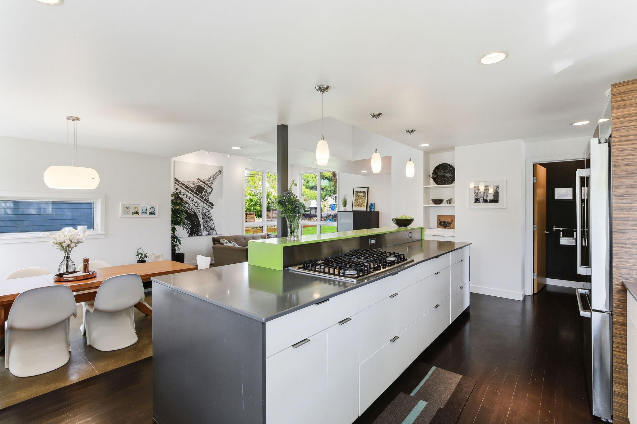 Beautiful flooring and lighting throughout!